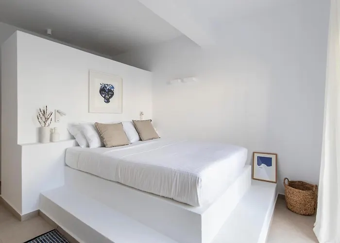 Citadela Paros Molos - Beachfront Maisonette With Plunge Pool Semesterbostad Molos (Paros)