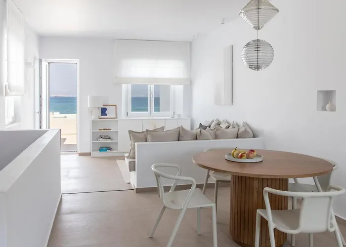 Semesterbostad Citadela Paros Molos - Beachfront Maisonette With Plunge Pool Molos (Paros)